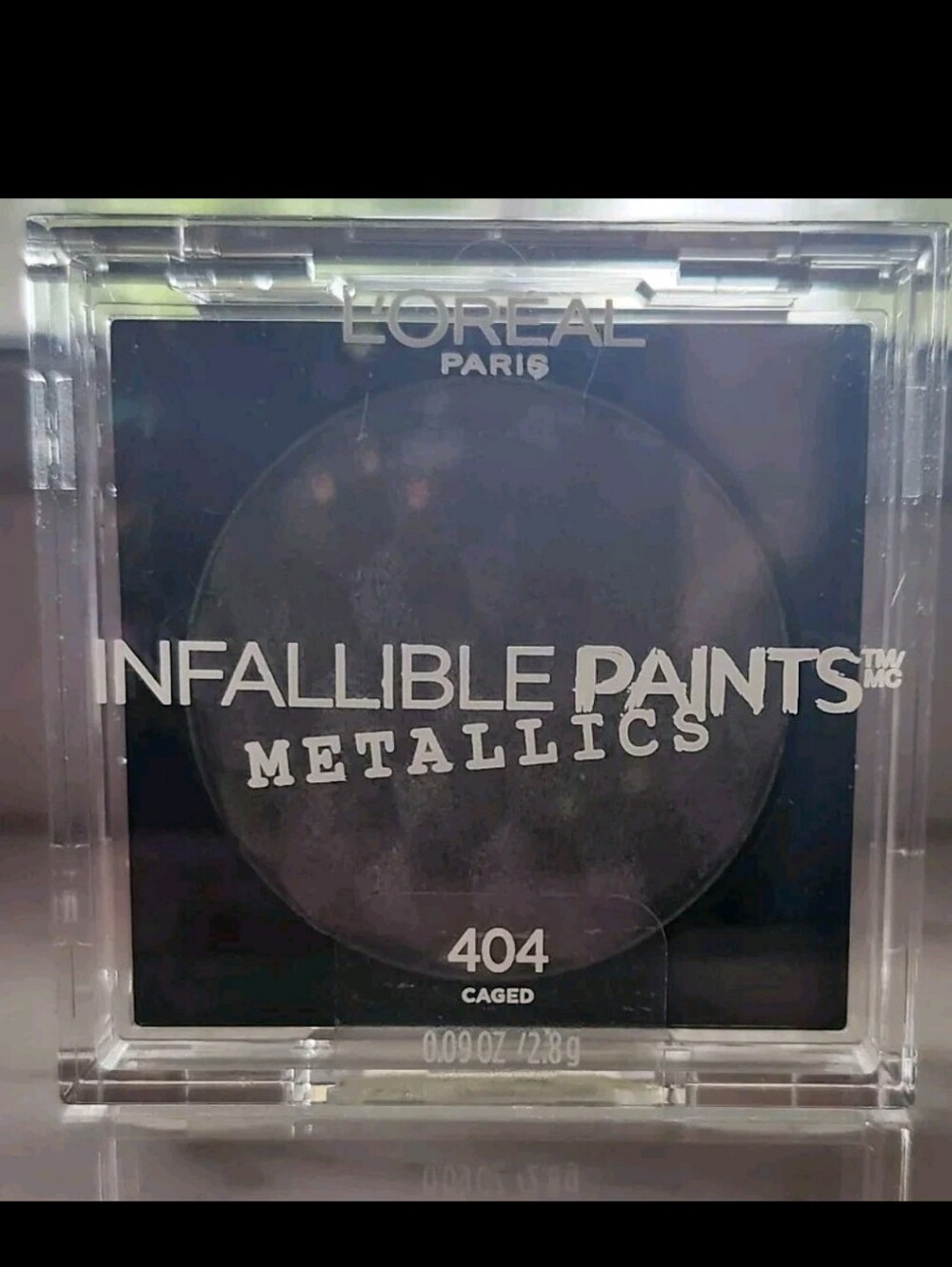 L'Oreal Paris Makeup Infallible Paints Metallics Eyeshadow 404 Caged Brown/Gold